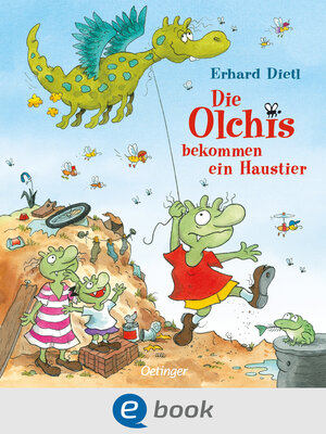 cover image of Die Olchis bekommen ein Haustier